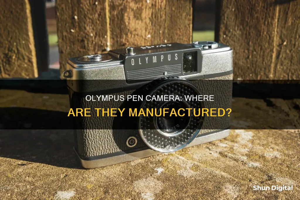 where is olympus pen camera made