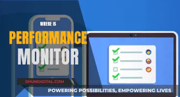 Performance Monitor: Where to Find It