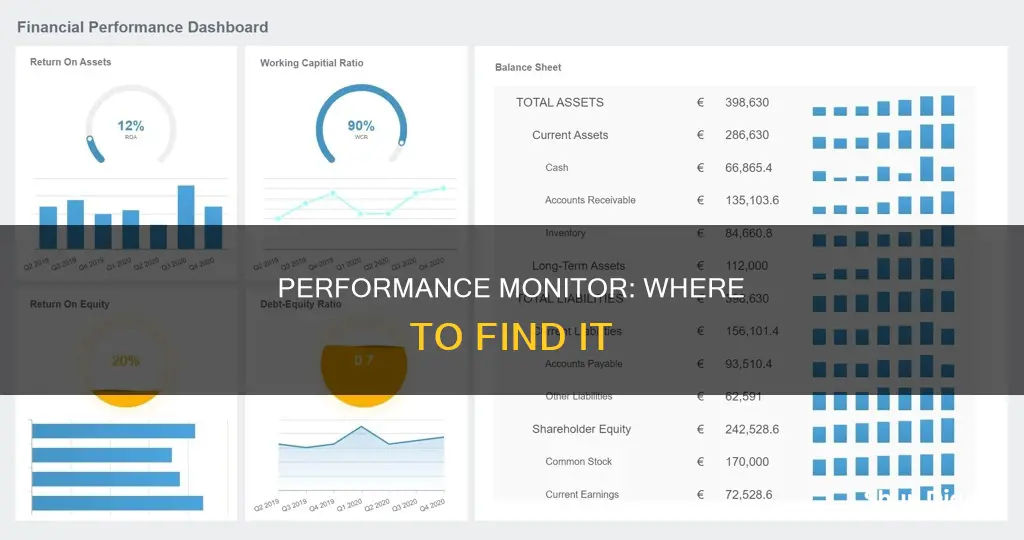 where is performance monitor