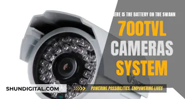 Swann 700TVL Camera Battery Location Guide