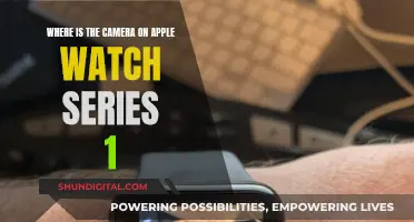 Apple Watch Series 1: Camera Location and Functionality