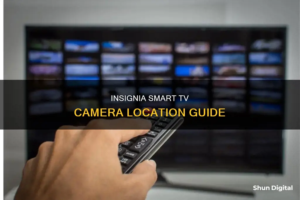 where is the camera on my insignia smart tv