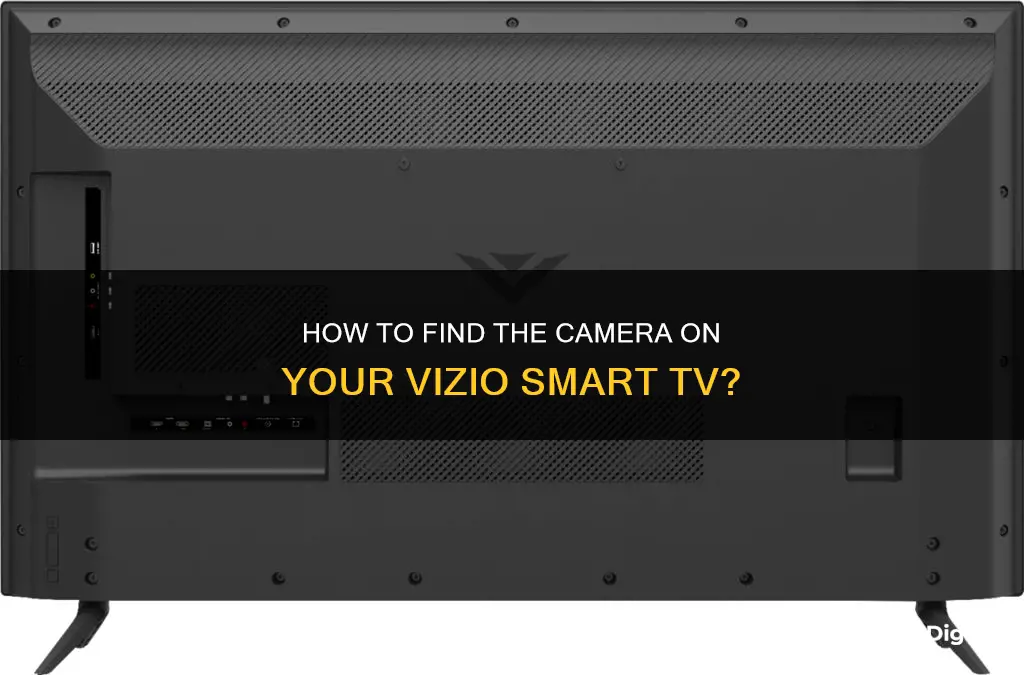 where js the camera located on my vizo smart tv