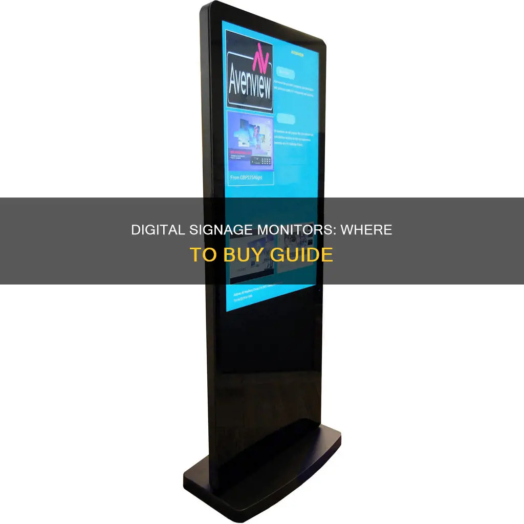 where to buy a digital signage monitor