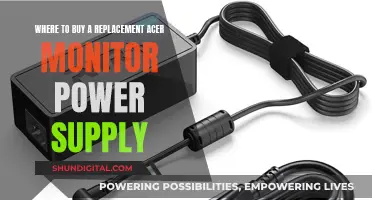 Replacement Power Supply for Acer Monitors: Where to Buy?