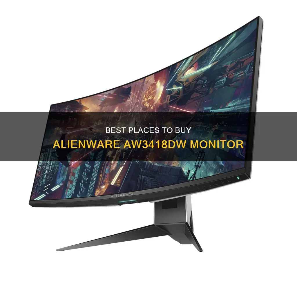 where to buy alienware aw3418dw monitor