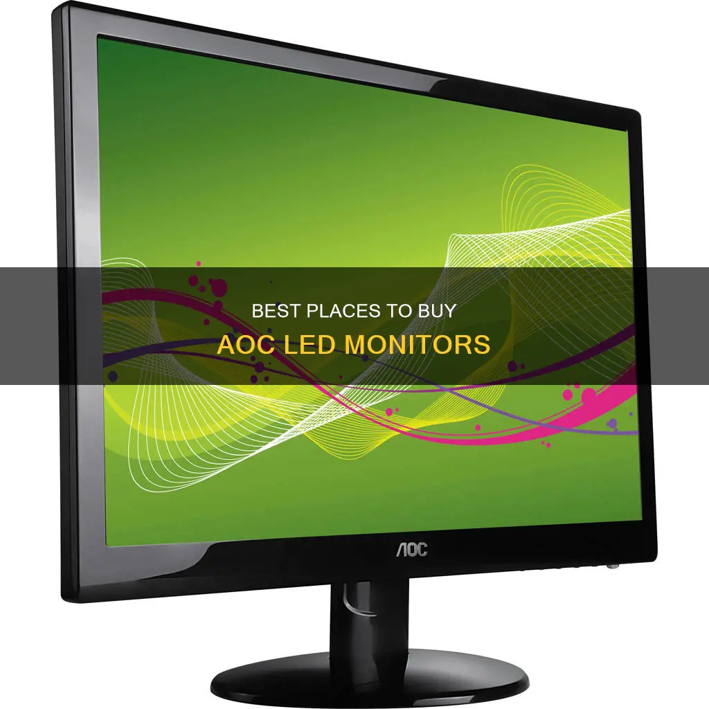 where to buy aoc led monitor