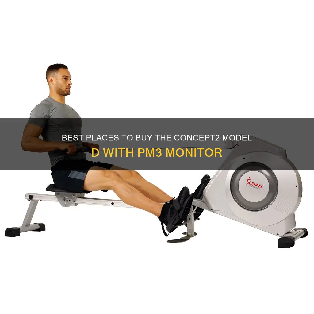 where to buy concept2 model d with pm3 monitor