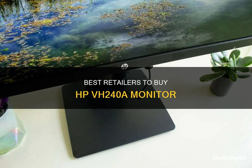 where to buy hp vh vh240a monitor