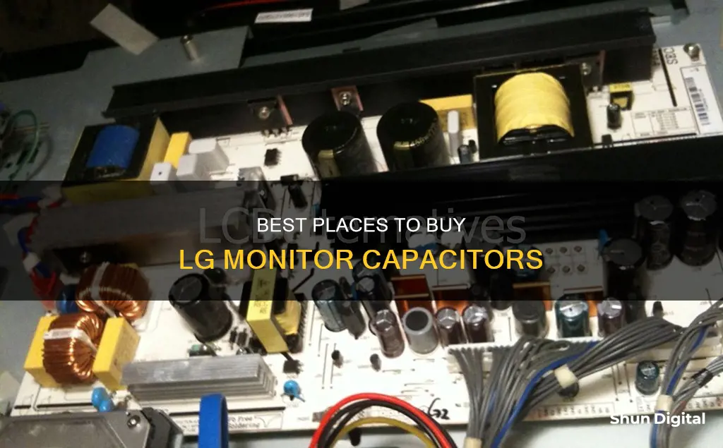 where to buy lg monitor capacitors