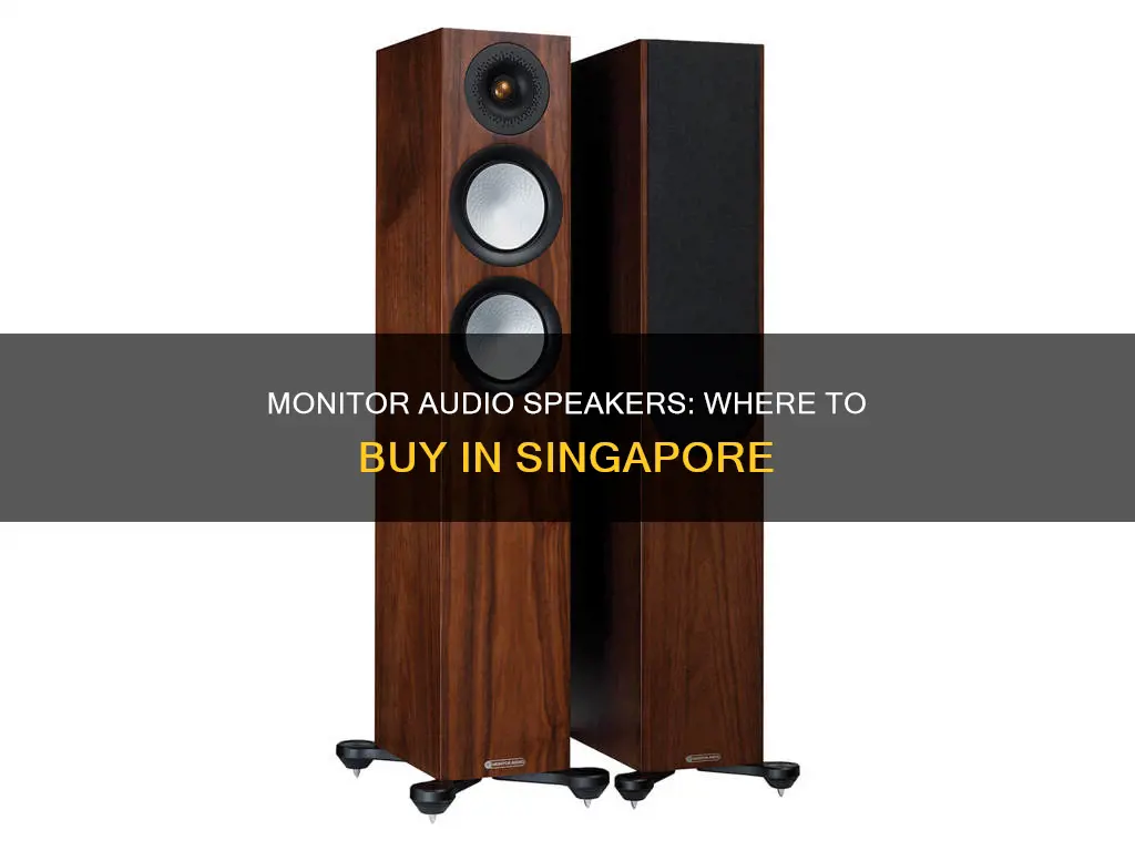 where to buy monitor audio speakers in singapore