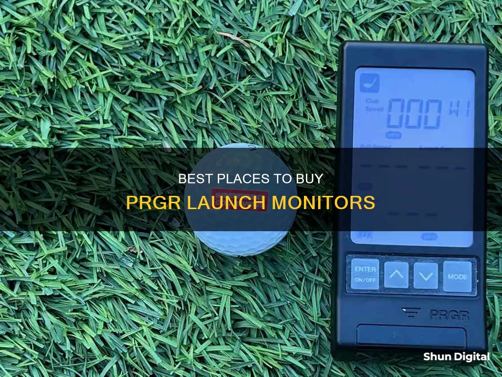 where to buy prgr launch monitor