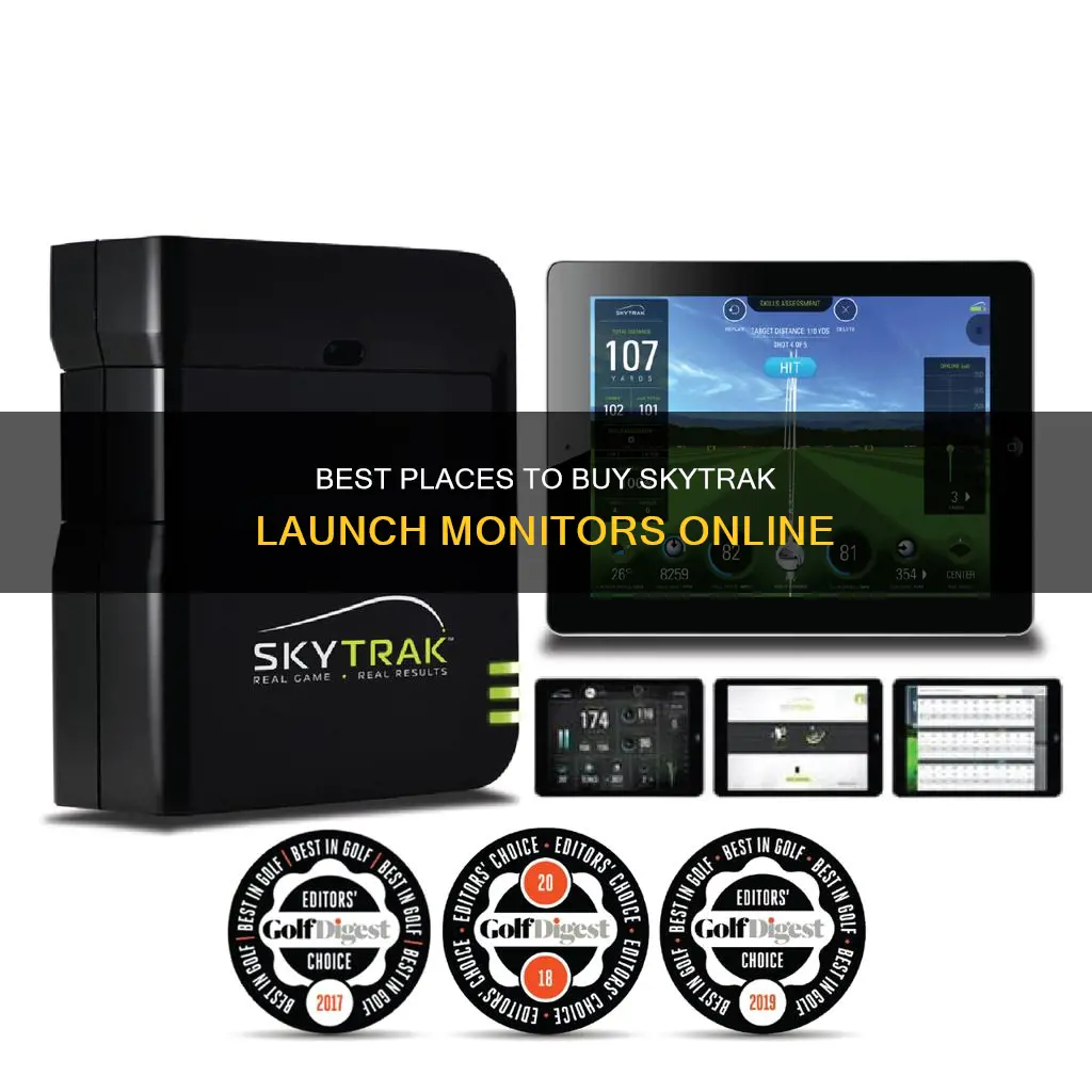 where to buy skytrak launch monitor