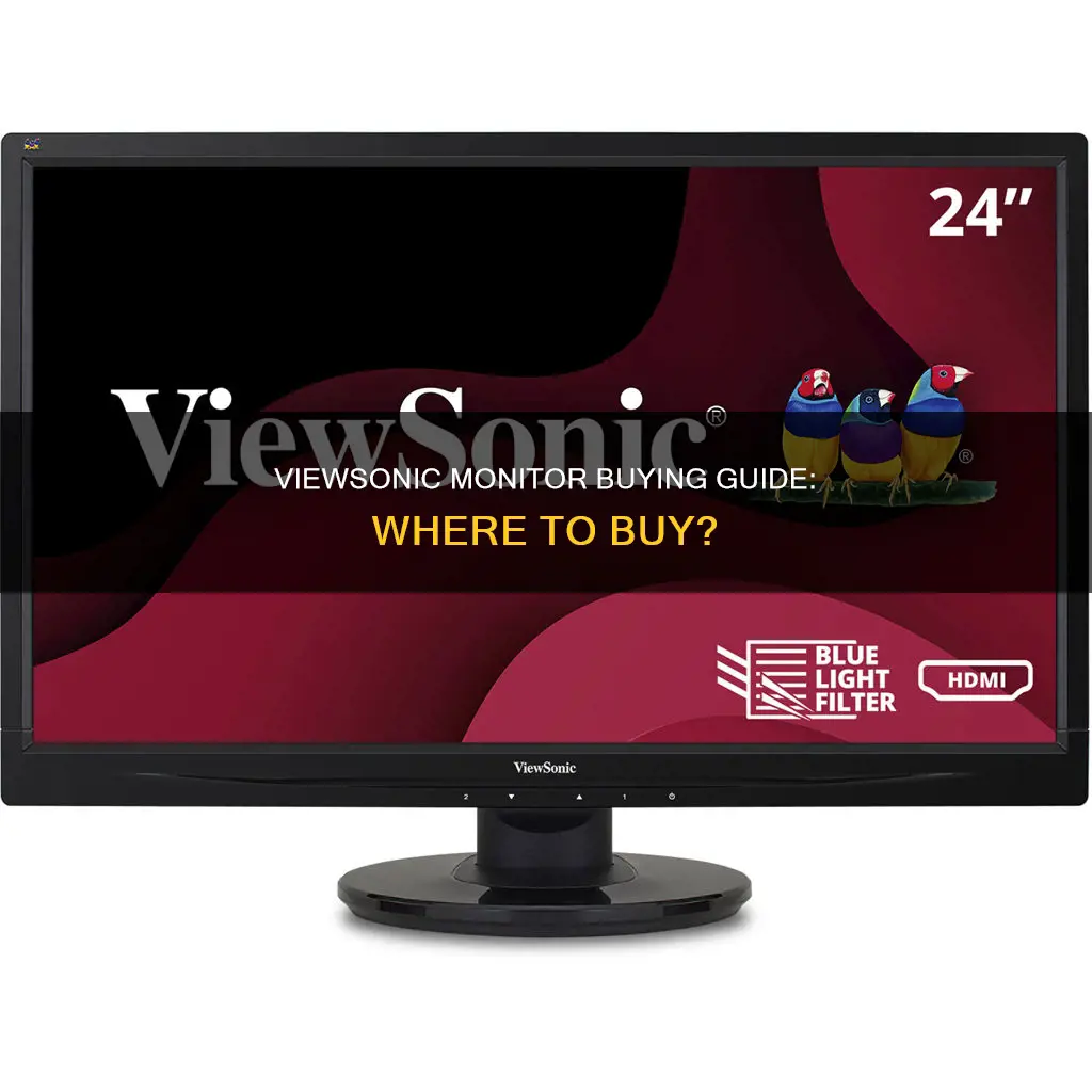 where to buy viewsonic monitors