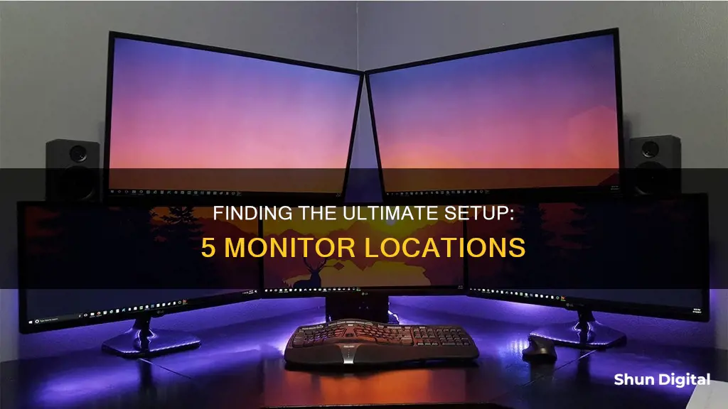 where to find 5 monitors