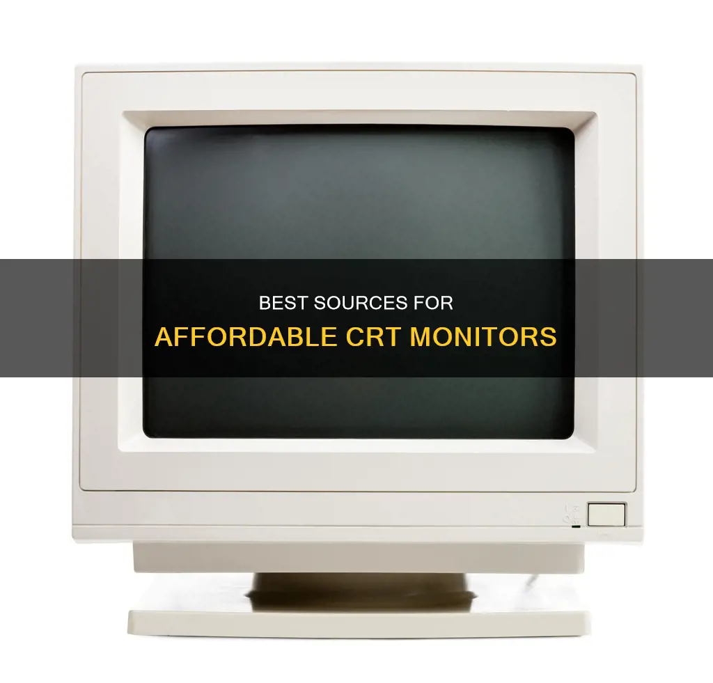 where to find cheap crt monitors