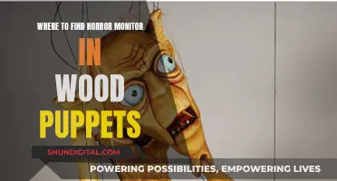 Finding Horror Monitors: Wood Puppets and Their Secrets