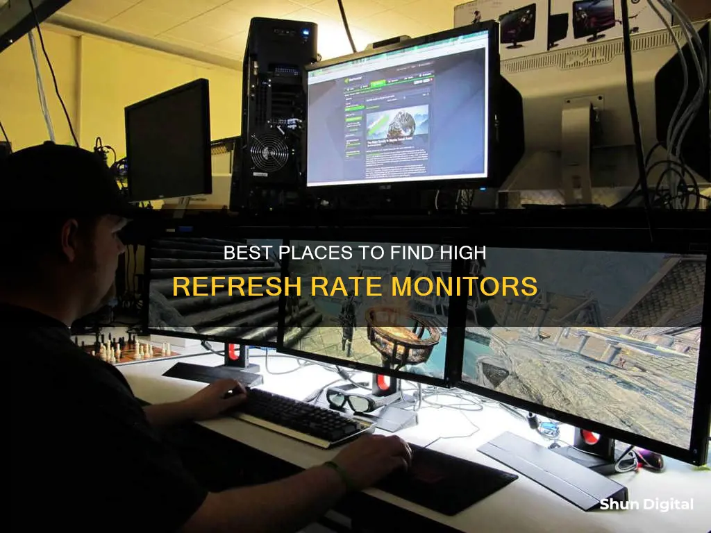 where to find monitor hz