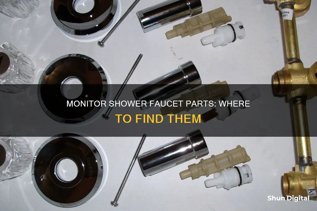 where to find monitor shower faucet parts