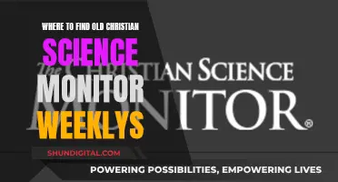 Exploring Archives: Christian Science Monitor Weeklies