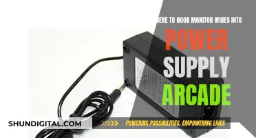 Hooking Up Arcade Monitors: Power Supply Wire Guide