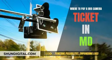 Paying Bus Camera Tickets: MD Options