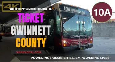 School Bus Camera Tickets: Where to Pay in Gwinnett County