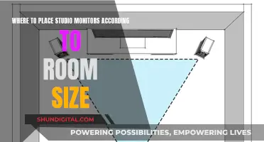 Positioning Studio Monitors: How Room Size Impacts Sound