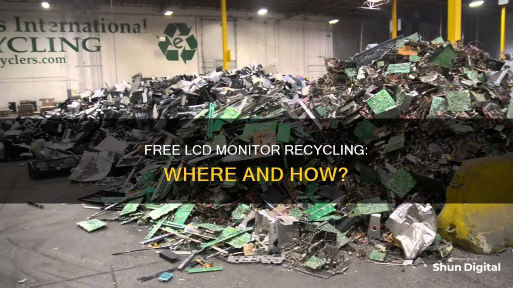 where to recycle lcd monitors for free