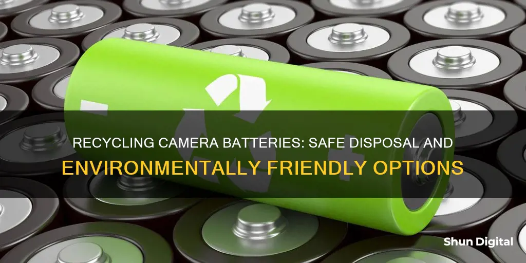 where to recycle old camera batteries