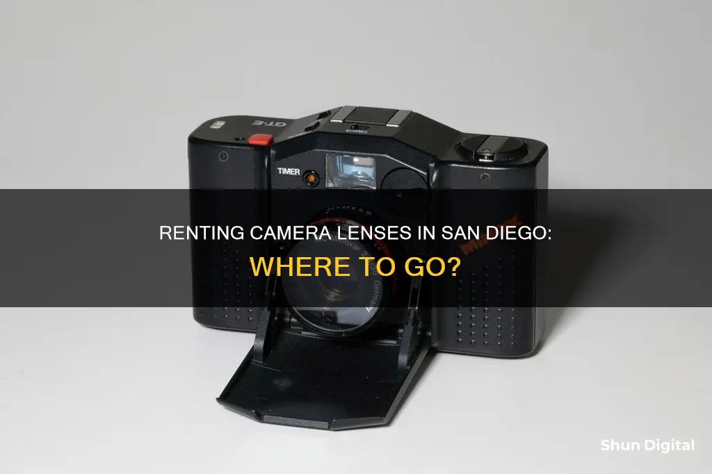 where to rent camera lenses in san diego