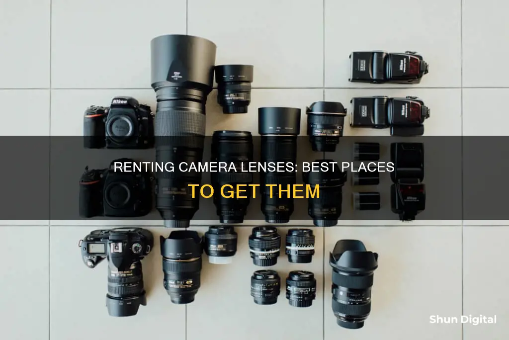 where to rent camera lenses