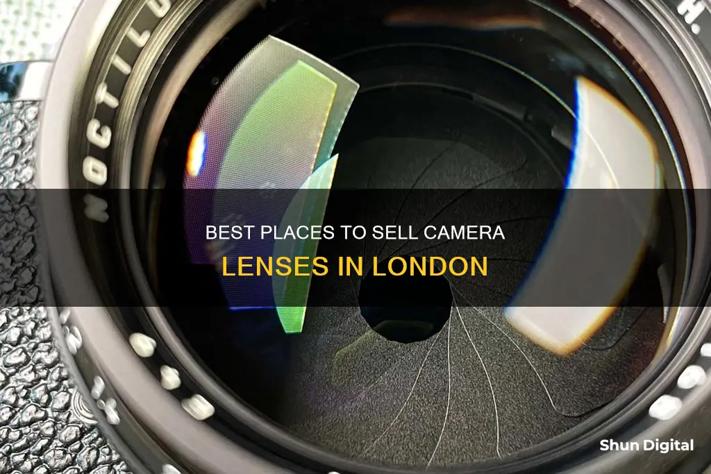 where to sell camera lenses in london