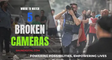 Streaming Sites to Watch 5 Broken Cameras Documentary