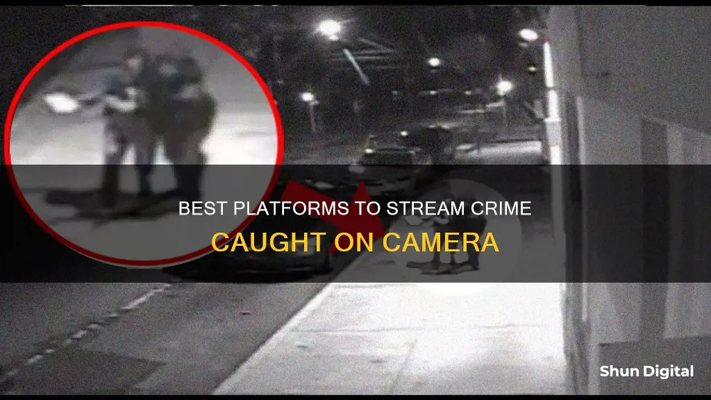 where to watch criminals caught on camera