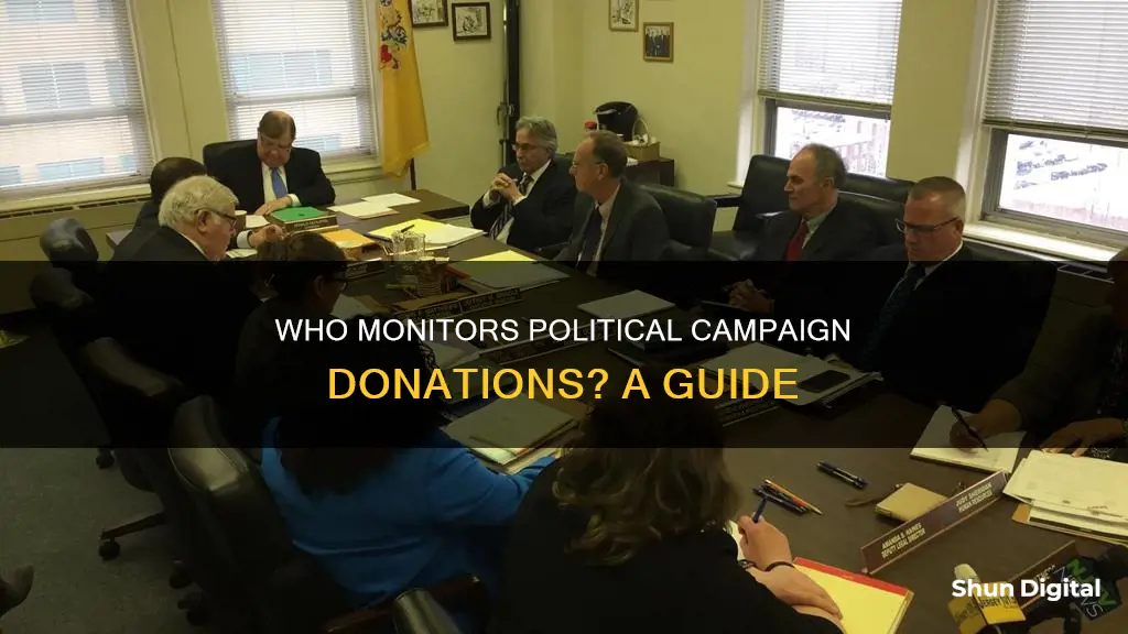 which agency monitors political campaign donations open study