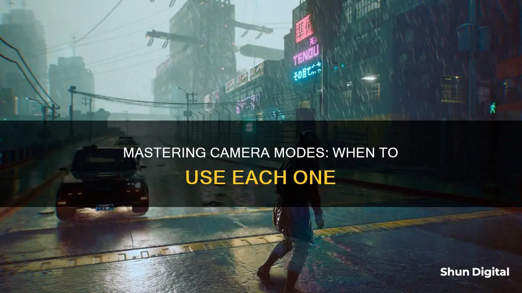 which camera mode to shoot in