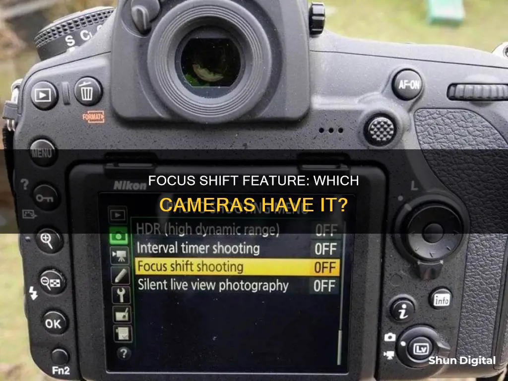 which cameras have focus shift