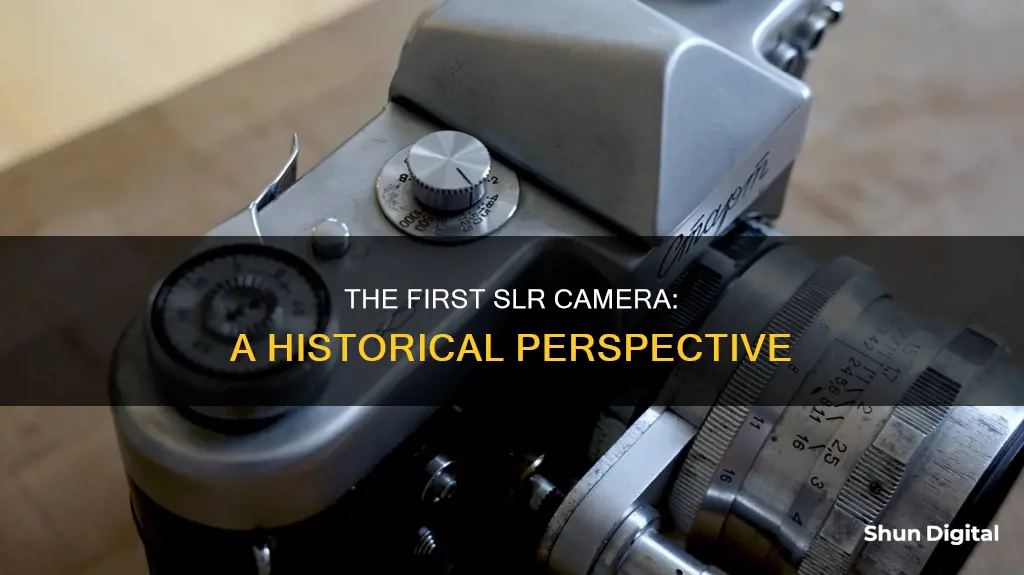 which company made the first slr cameras