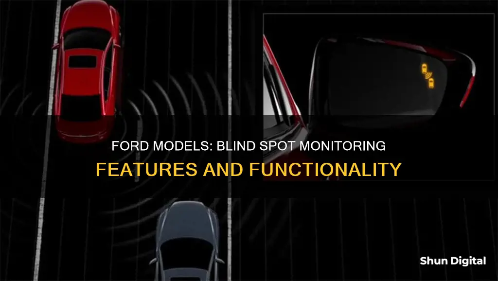 which ford models have blind spot monitoring