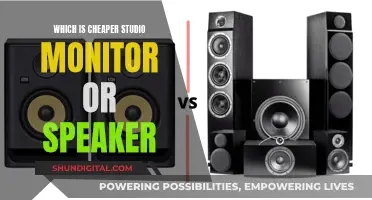 Studio Monitors vs Speakers: Which Offers Better Value?