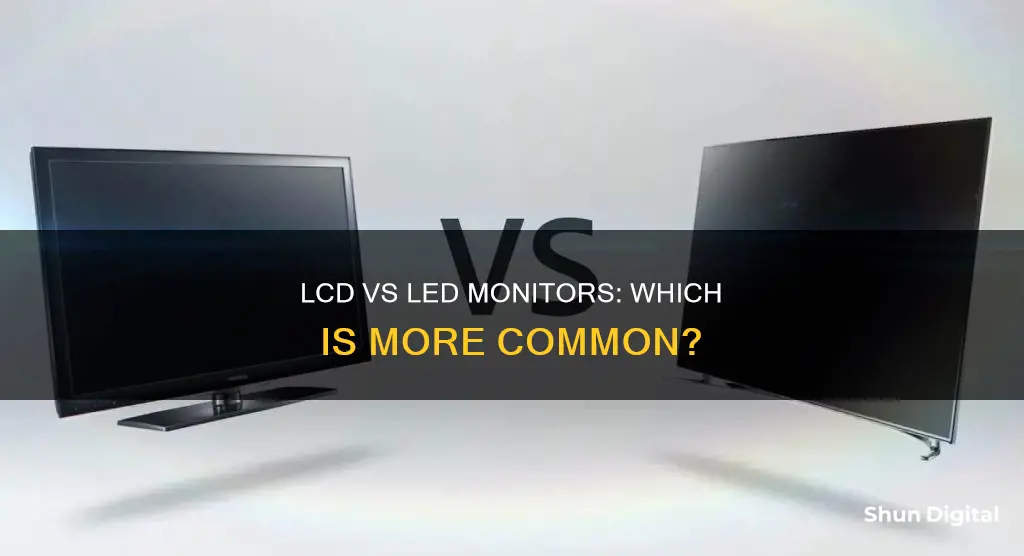 which is more common lcd or led monitor