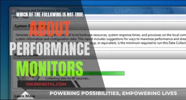 Performance Monitors: Myths and Misconceptions