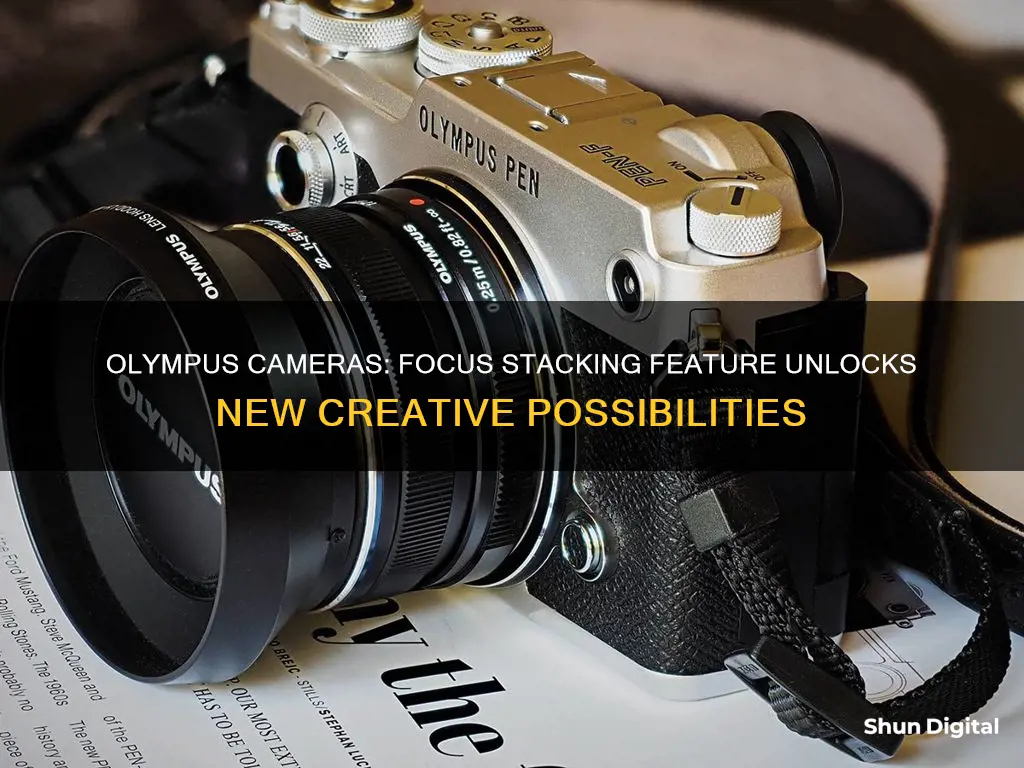 which olympus cameras have focus stacking