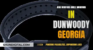 Who Manages Ankle Monitors in Dunwoody, Georgia?