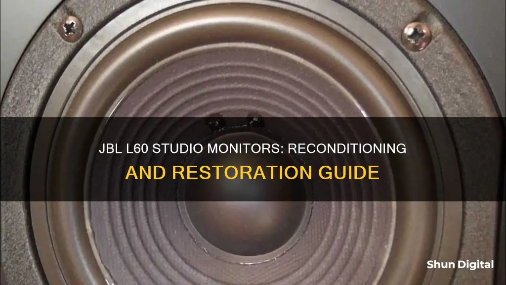 who reconditions jbl l60 studio monitors