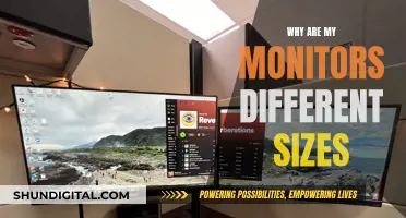 Uneven Set-up: Monitor Size Discrepancy Explained