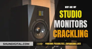 Studio Monitor Crackling: Troubleshooting Audio Distortion