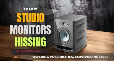 Studio Monitor Hissing: Troubleshooting Unwanted Noise