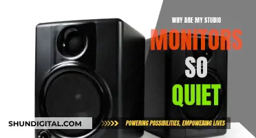 Studio Monitor Volume: Why So Quiet?